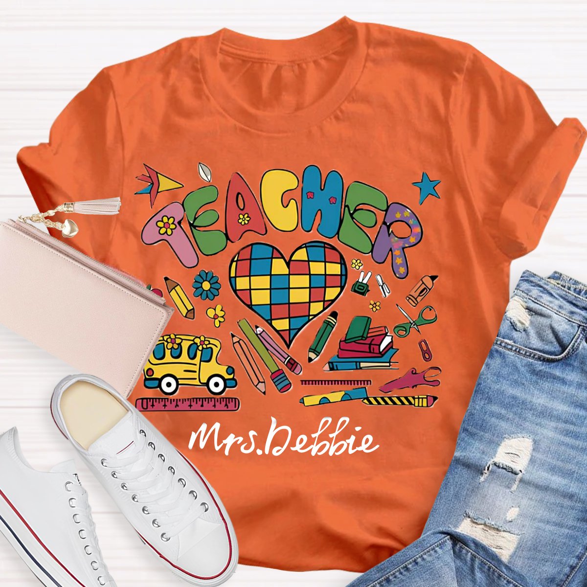 Personalized Name Teaching Aids T-Shirt