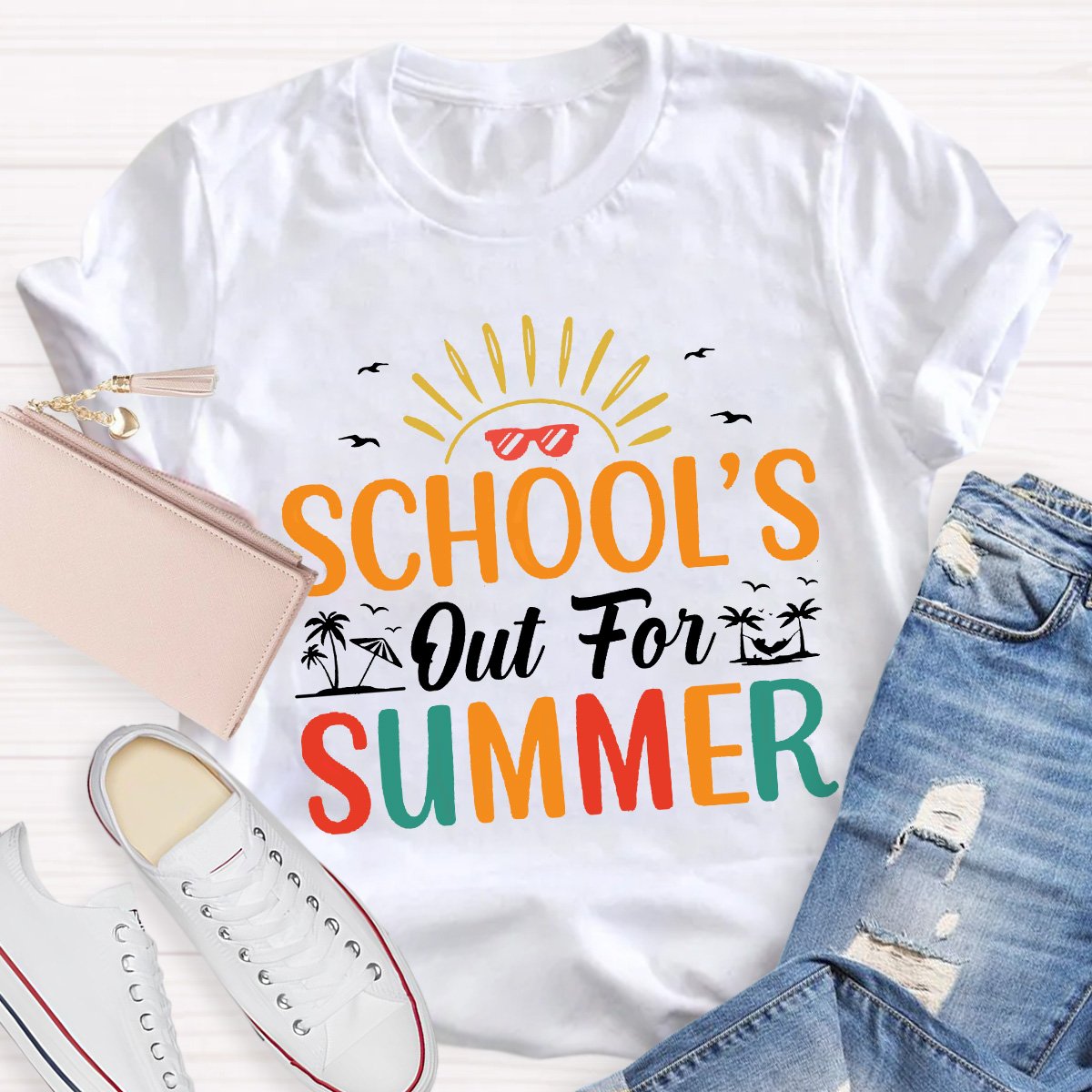 School's Out For Summer Teacher Shirt