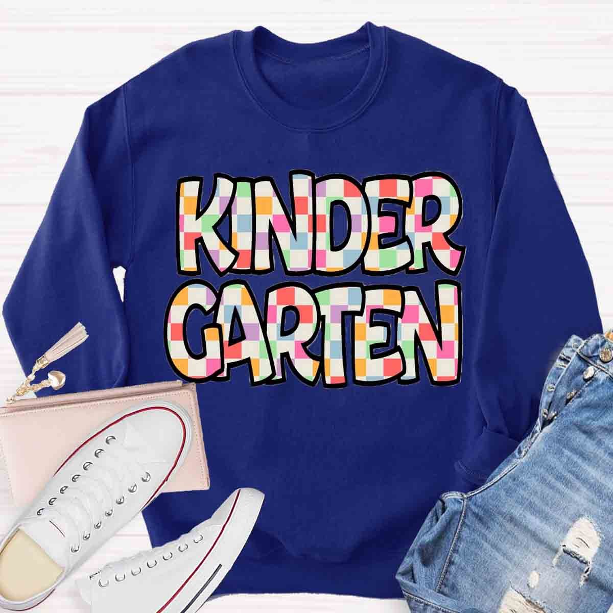 Personalized Grade Color Block Sweatshirt