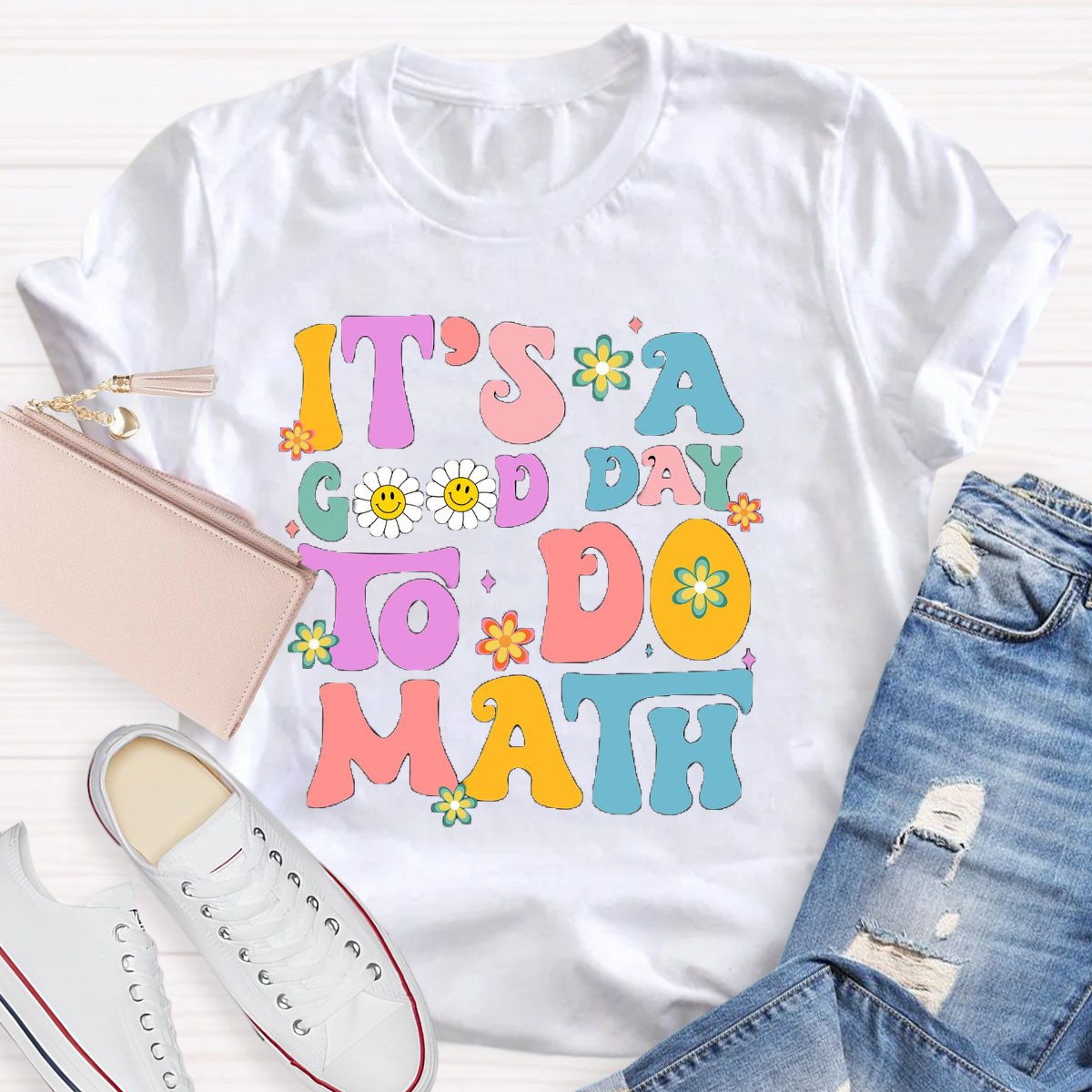 Personalized Subject It's A Good Day To Do Math Teacher Shirt