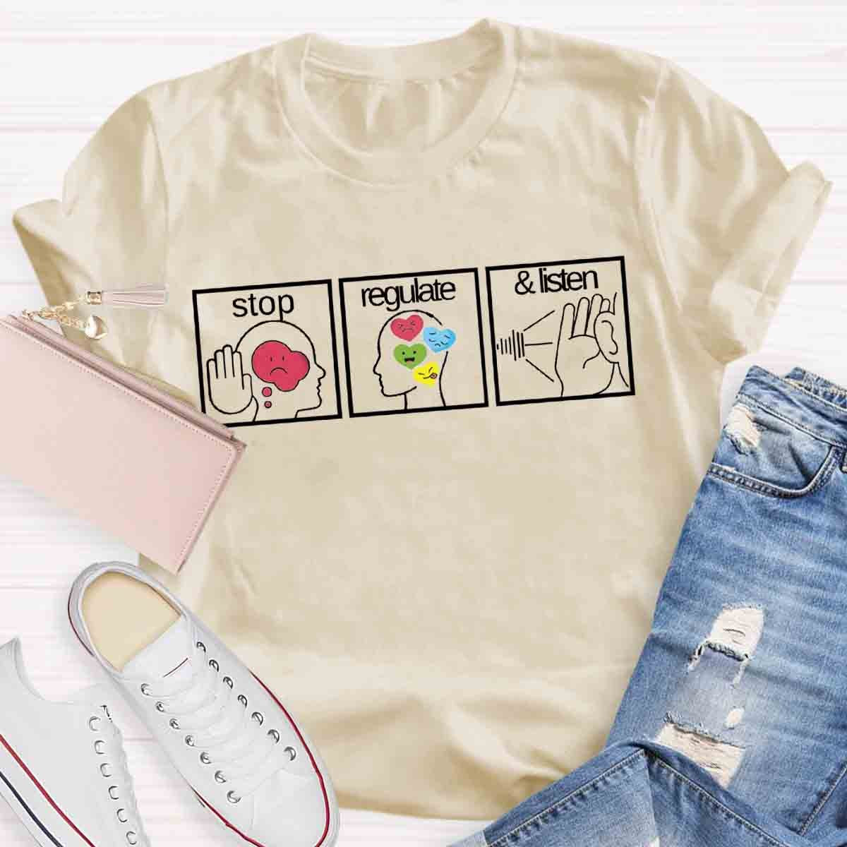 Special Education Speech Therapist Behavior Tech Teacher T-Shirt