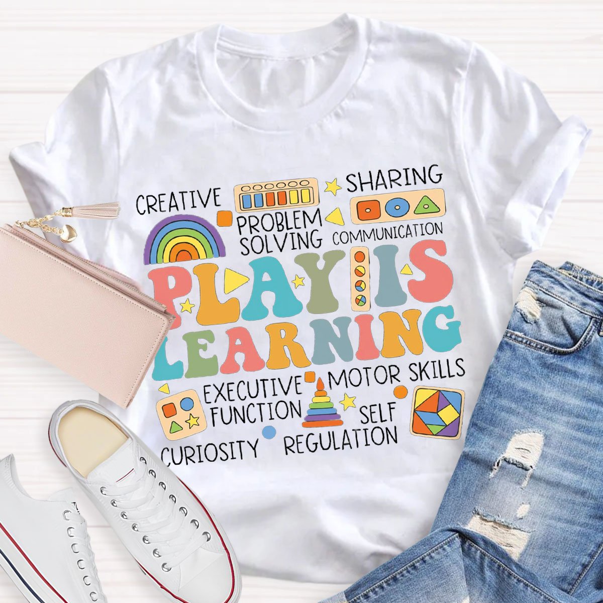 Play Is Learning Teacher T-Shirt