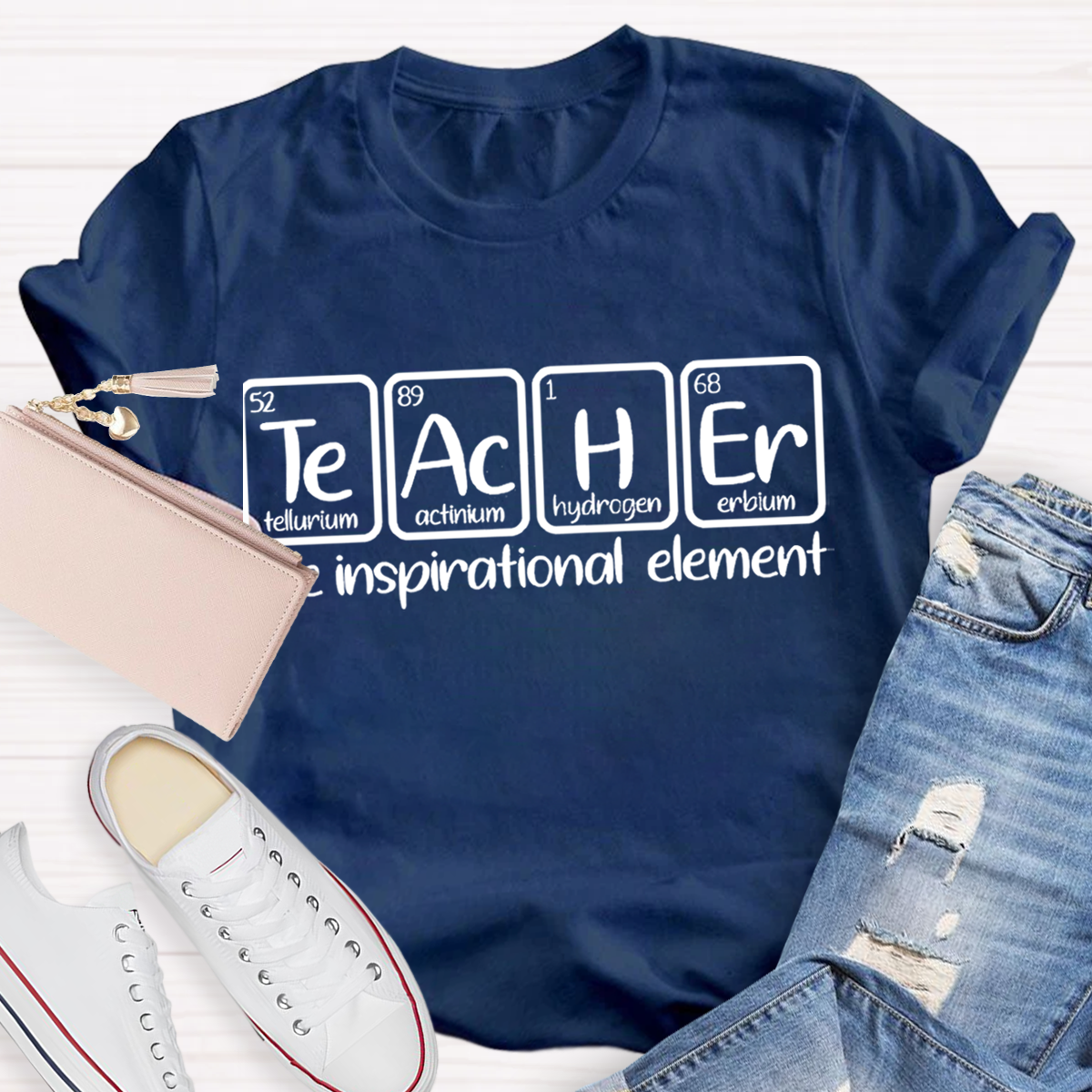 The Inspirational Element Teacher T-Shirt