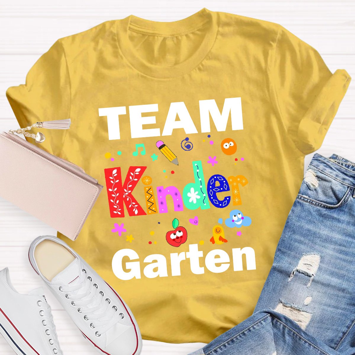 Team Children Garden Teacher Shirt