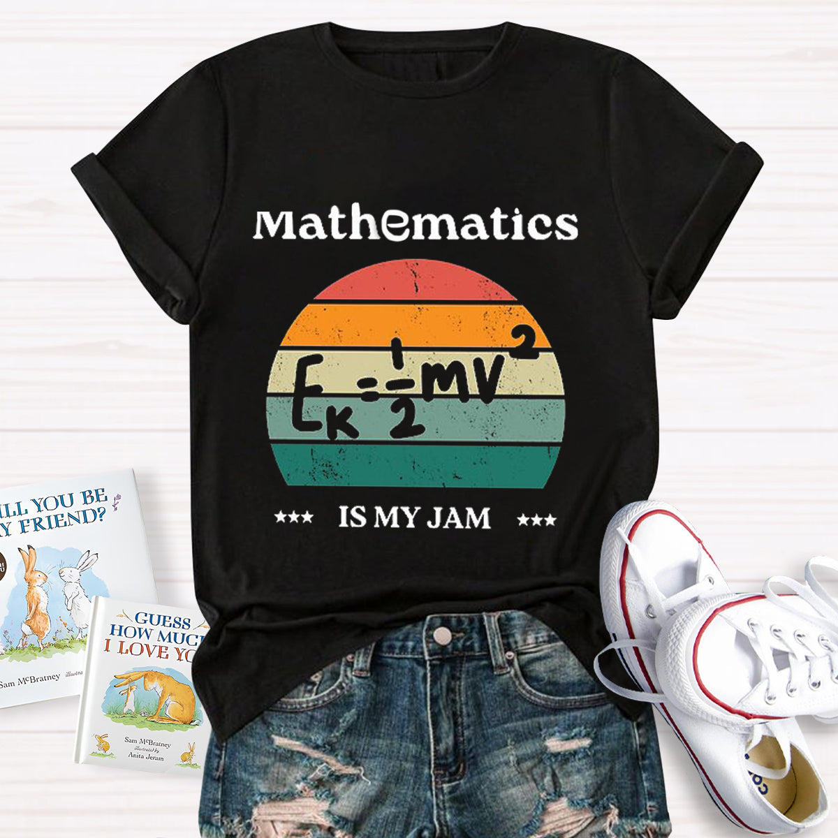 Mathematics Is My Jam Teacher T-Shirt