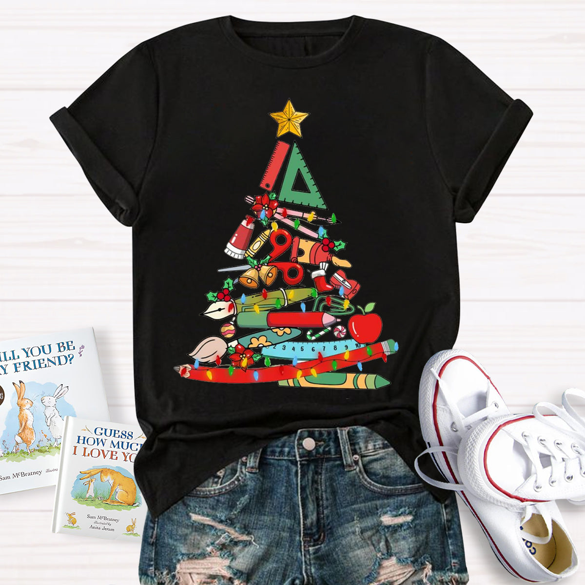 Teaching Aids Christmas Tree T-Shirt