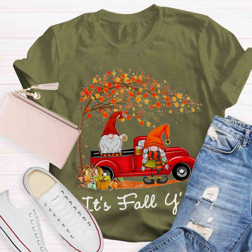 It's Fall Y'all Christmas T-shirt