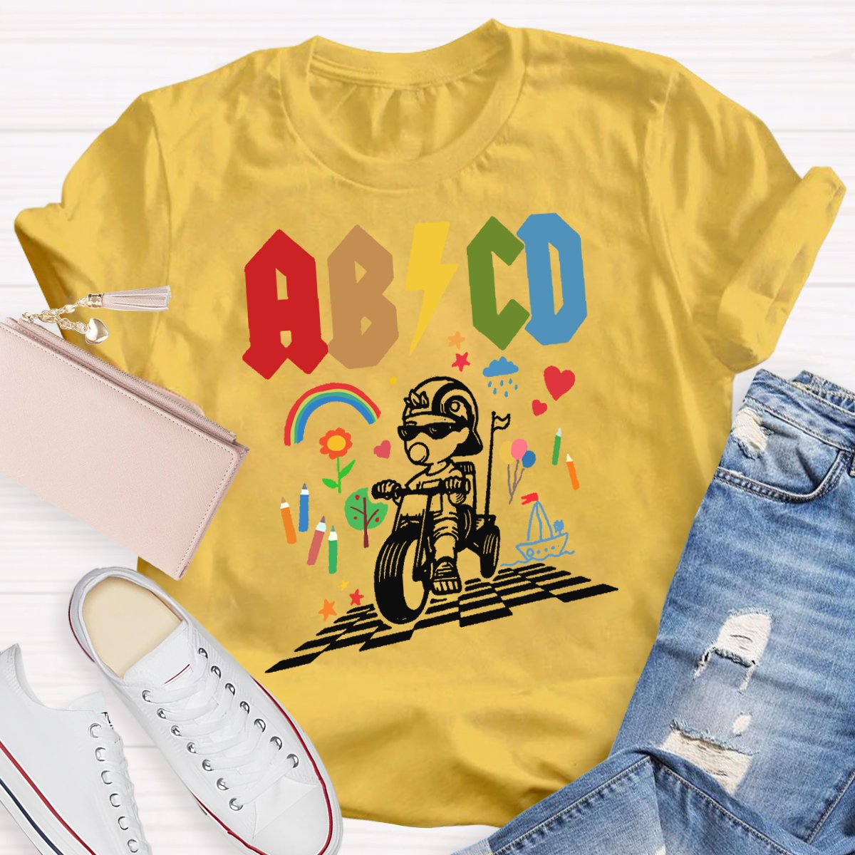 Teacher Abcd Teacher Shirt