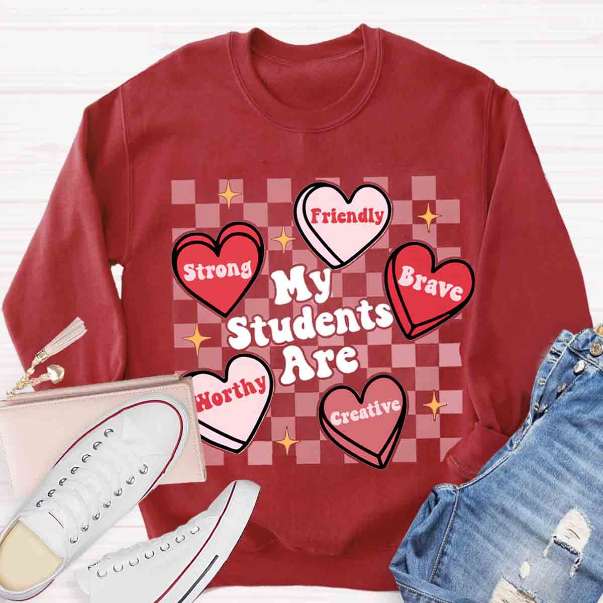 My Students Are Strong Friendly Horthy Sweatshirt