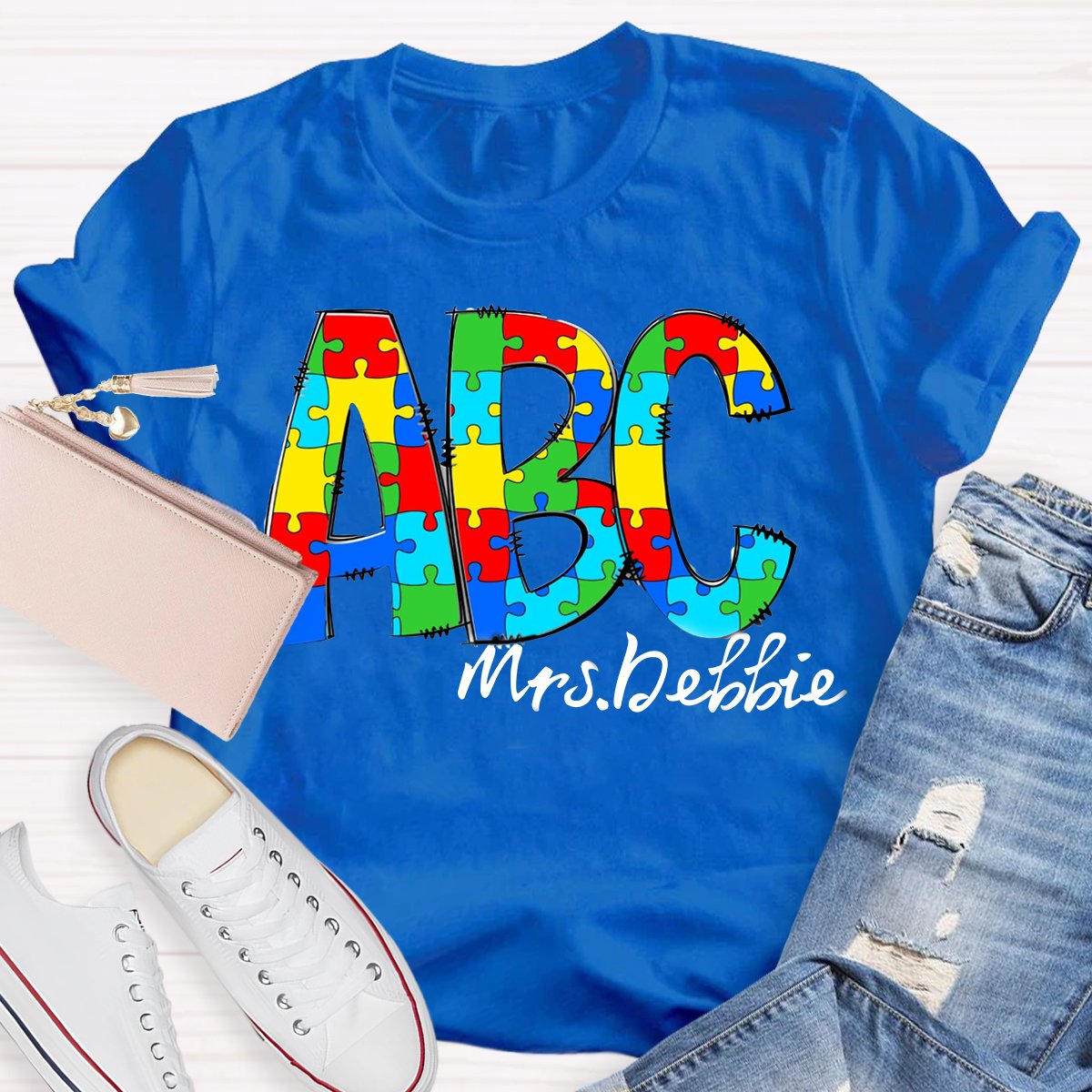 Personalized English Teachers Name Special Education T-Shirt