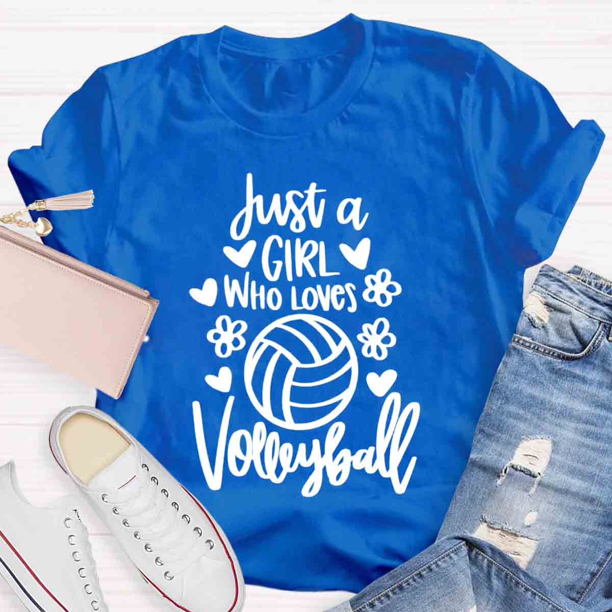 Just A Girl Who Loves Sport Teacher T-Shirt