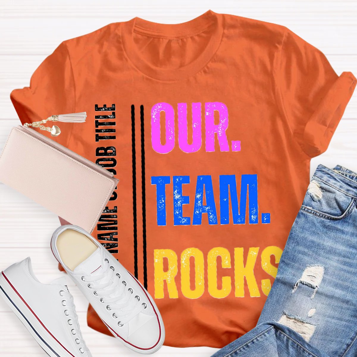 Personalized Team Name Coworker Teammate T Shirt