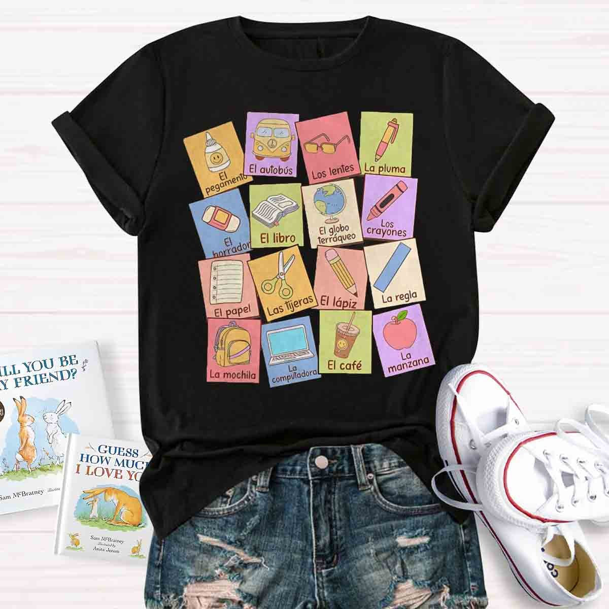 Cute Spanish Teach Spanish Teacher T-Shirt