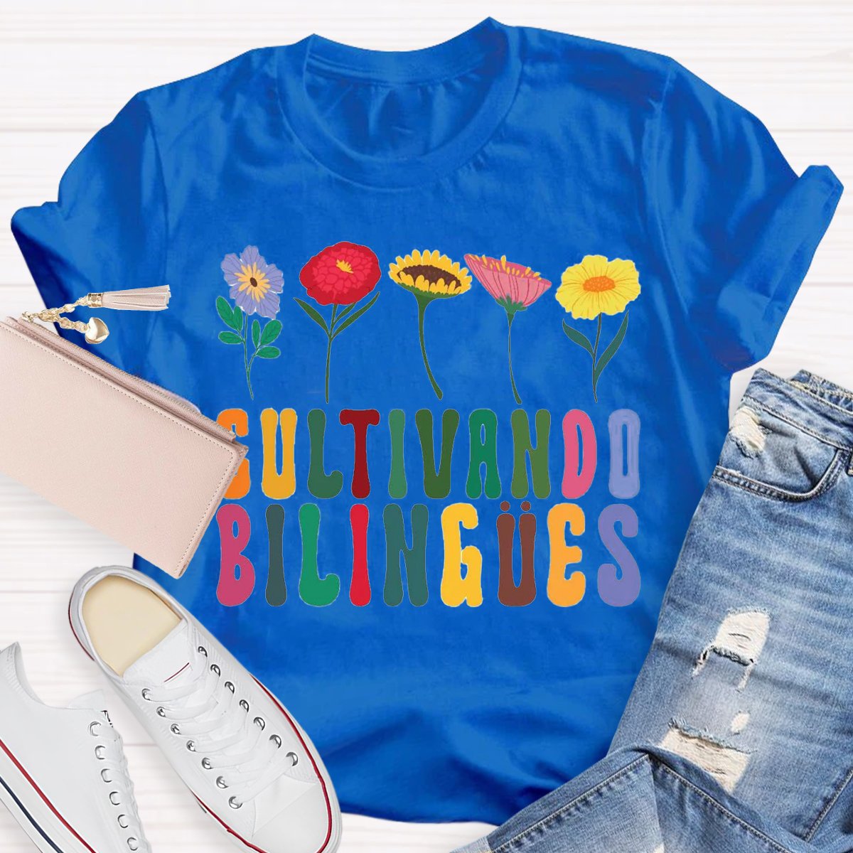 Cultivando Bilingües Bilingual Teacher Shirt