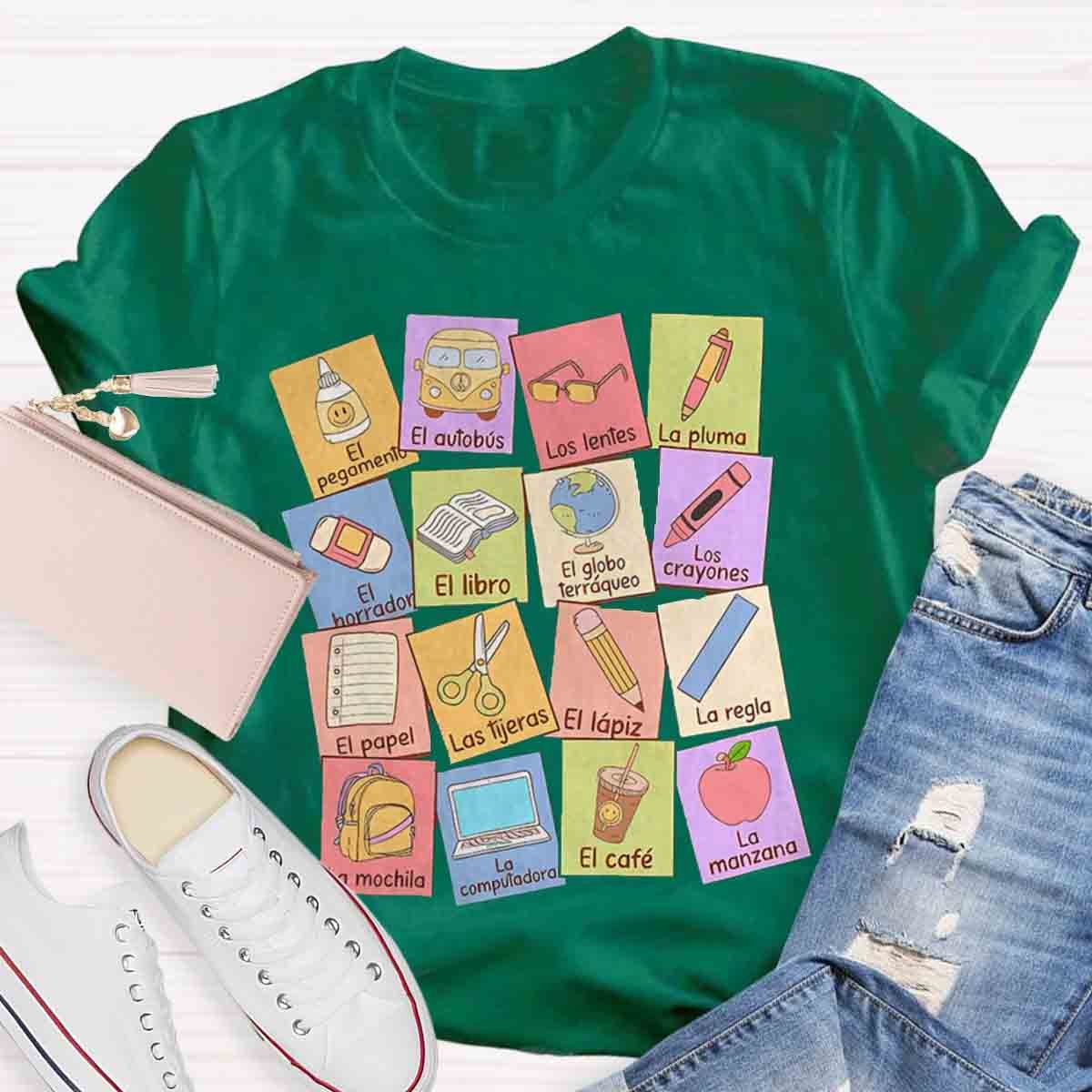 Cute Spanish Teach Spanish Teacher T-Shirt