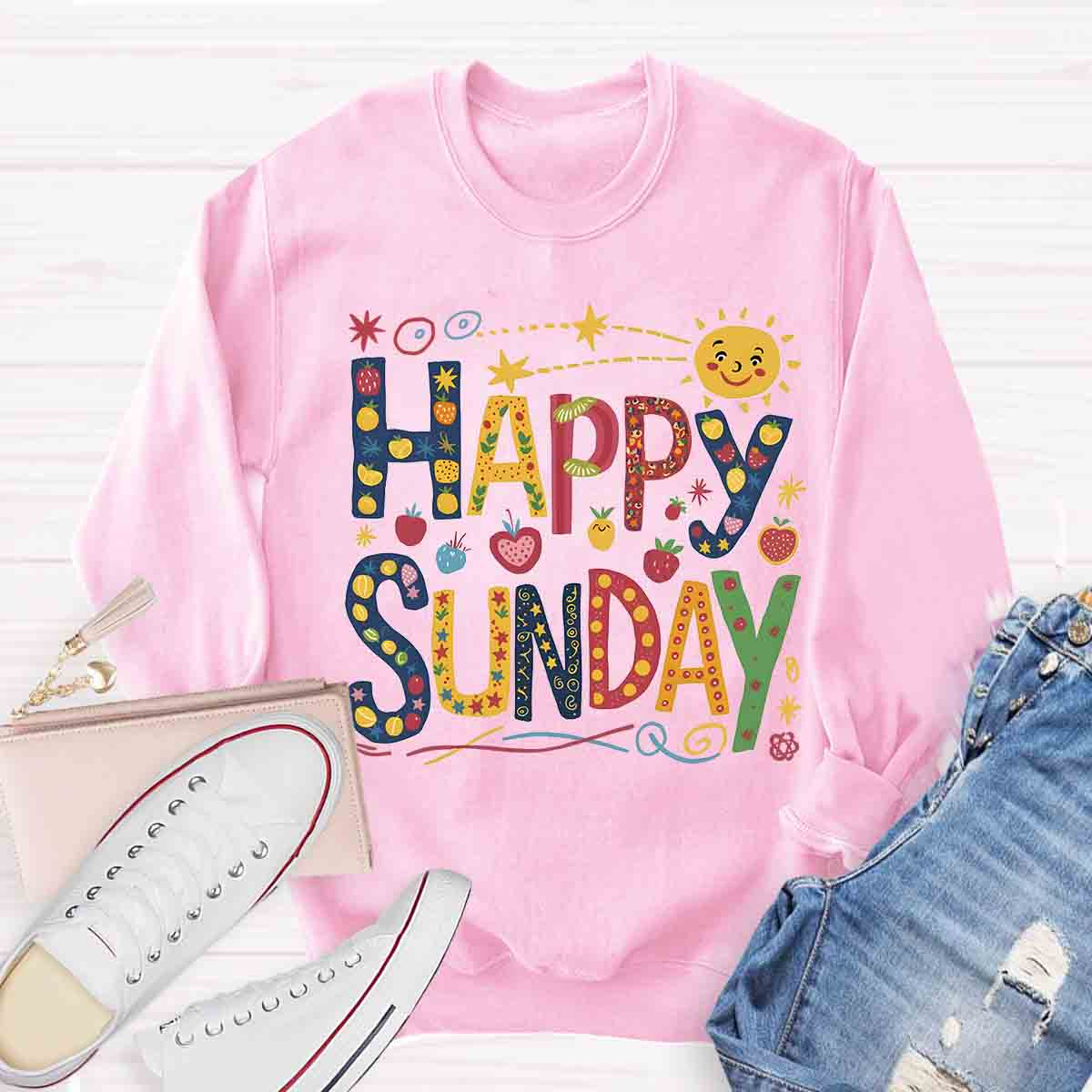 Happy Sunday Sweatshirt