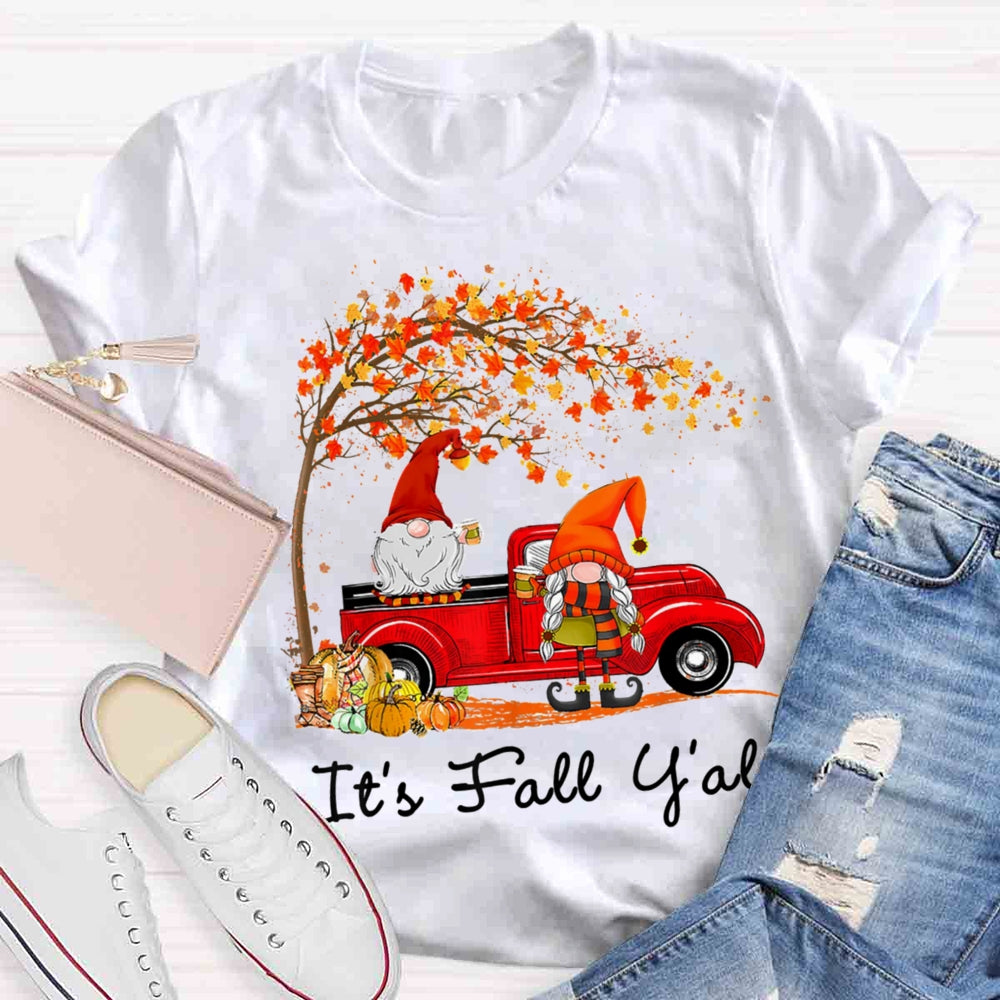 It's Fall Y'all Christmas T-shirt