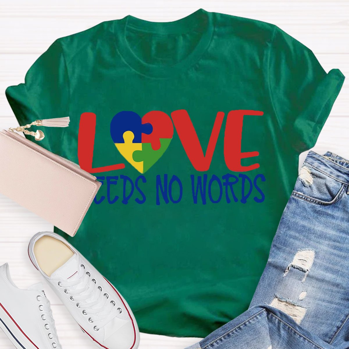 Love Needs No Words T-Shirt