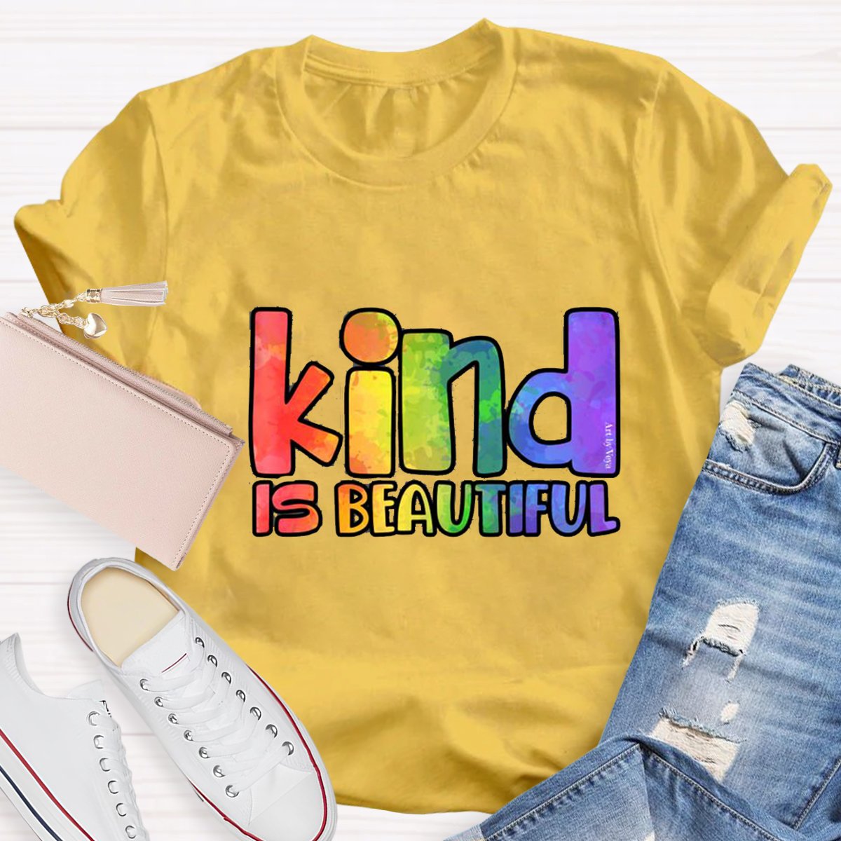 Kind Is Beautiful Teacher Shirt