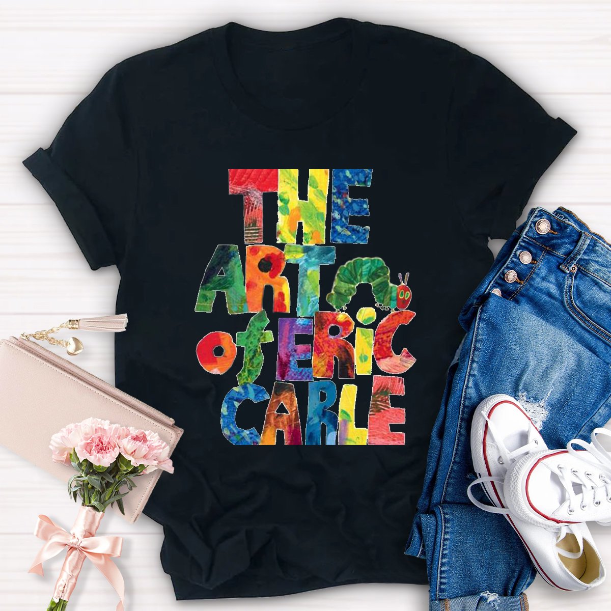 The Art Of Eric Carle Teacher Shirt