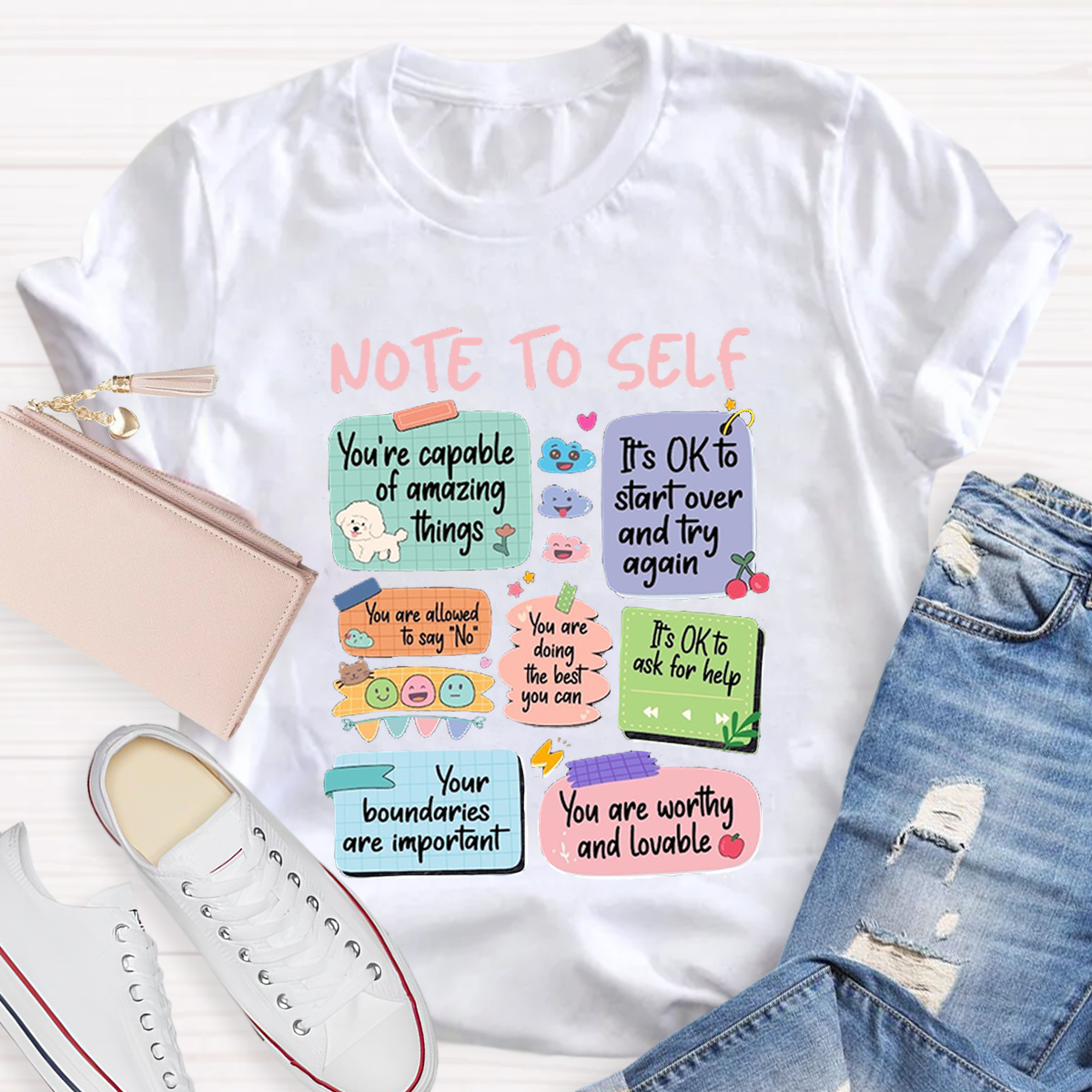 Note To Self Teacher T-Shirt