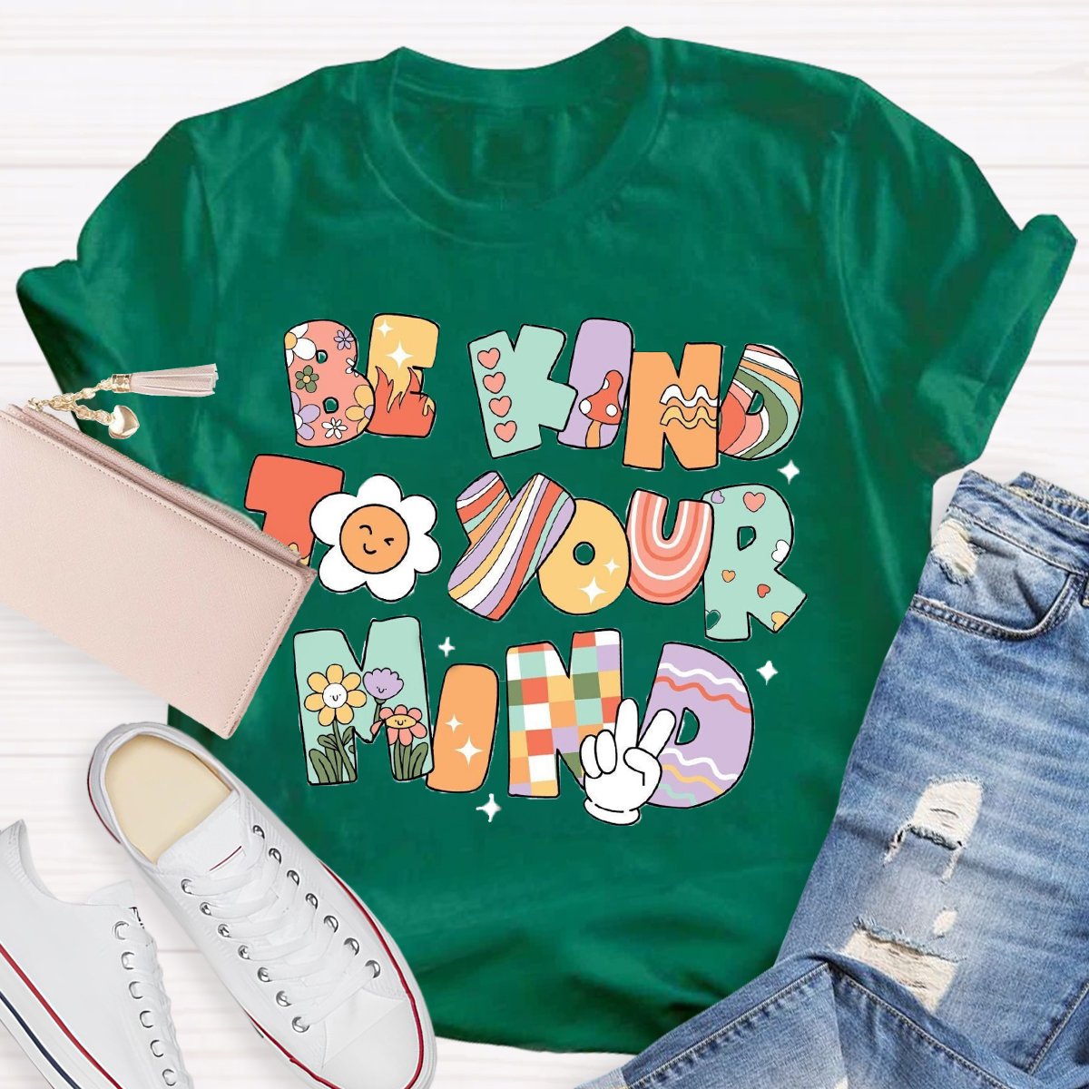 Be Kind To Your Mind Art Teachers T-Shirt