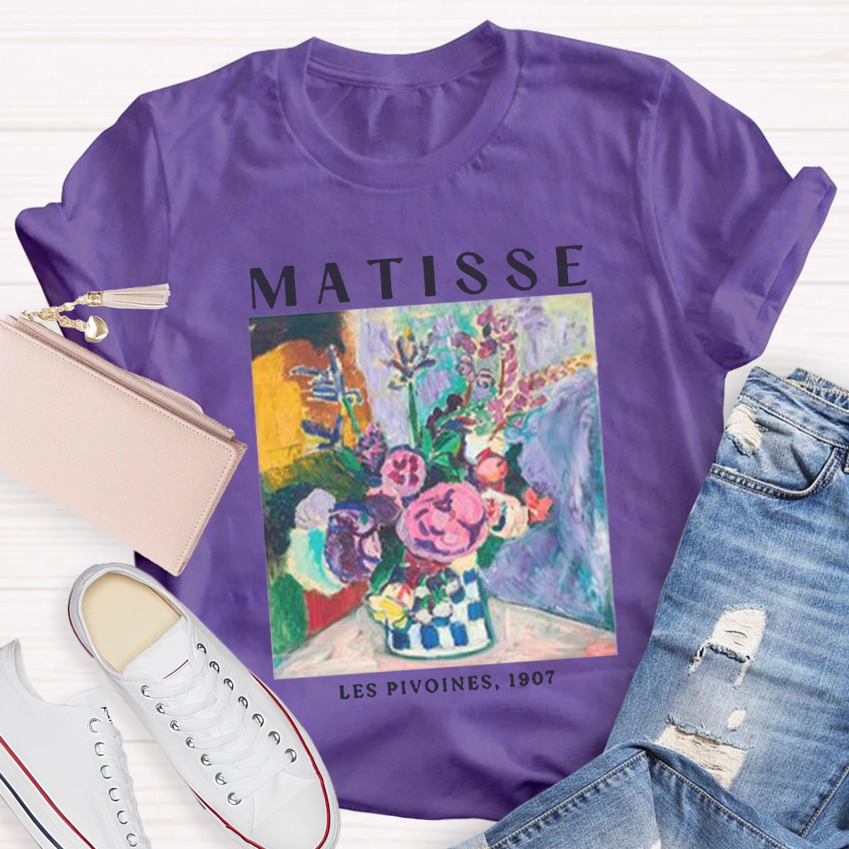 Matisse Les Peonies 1907 Teacher Shirt