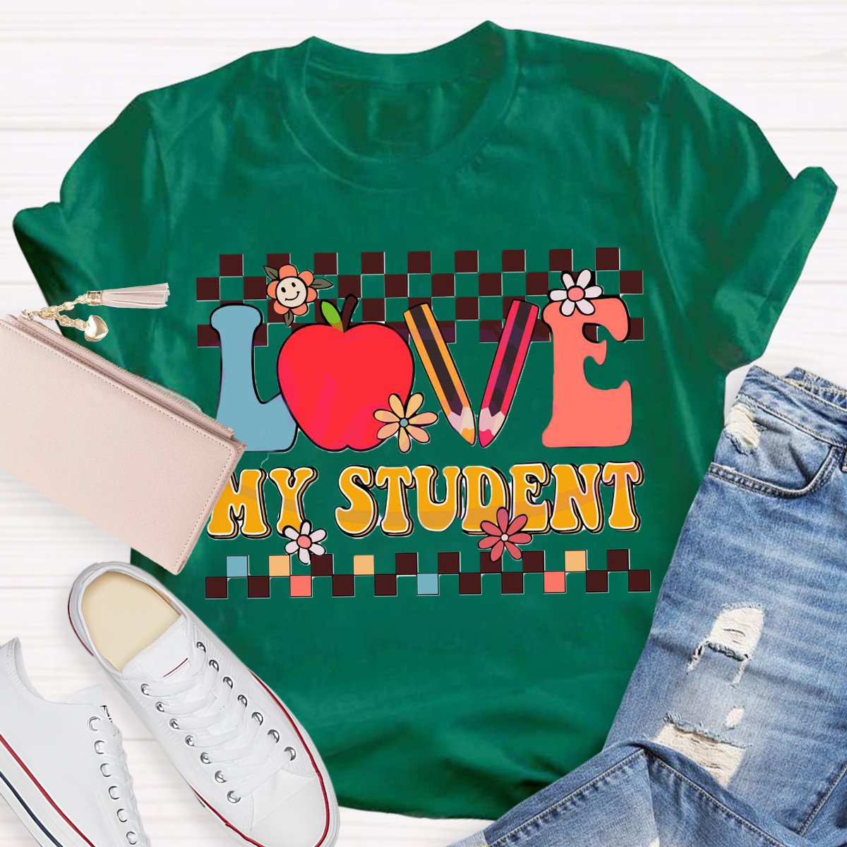 Love My Student Back To School Teacher T-Shirt