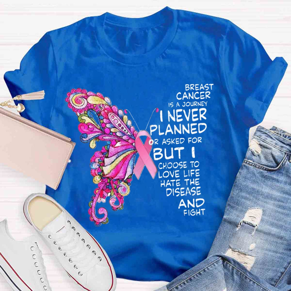 Breast Cancer Awareness Teacher T-Shirt