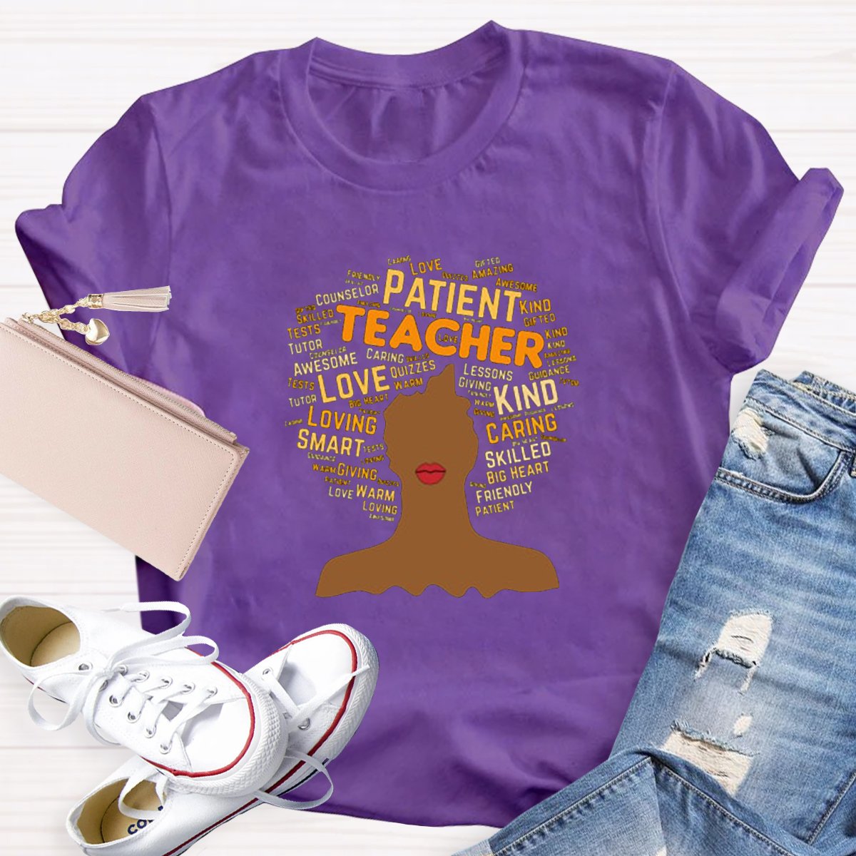 Patient Teacher Love Kind Caring Teacher Shirt