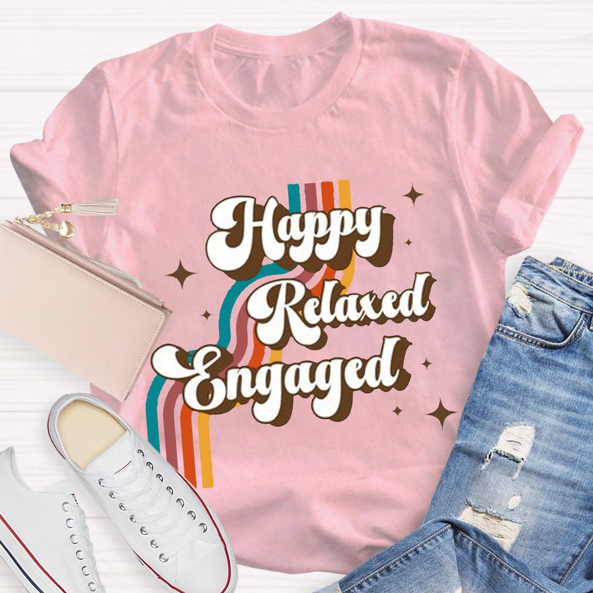 Happy Relaxed Teacher Shirt