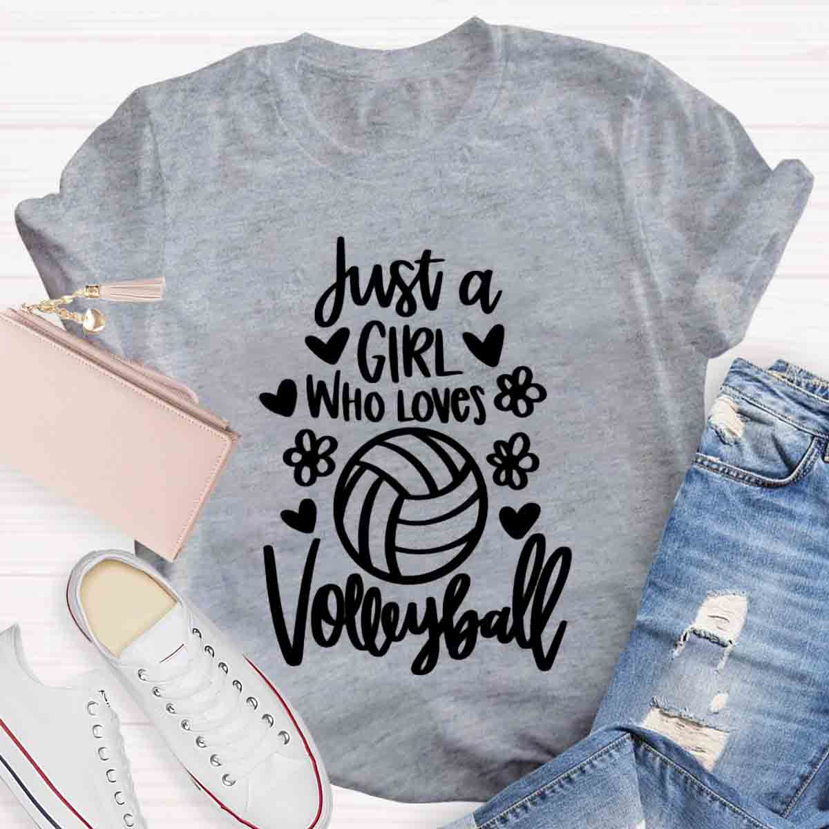 Just A Girl Who Loves Sport Teacher T-Shirt