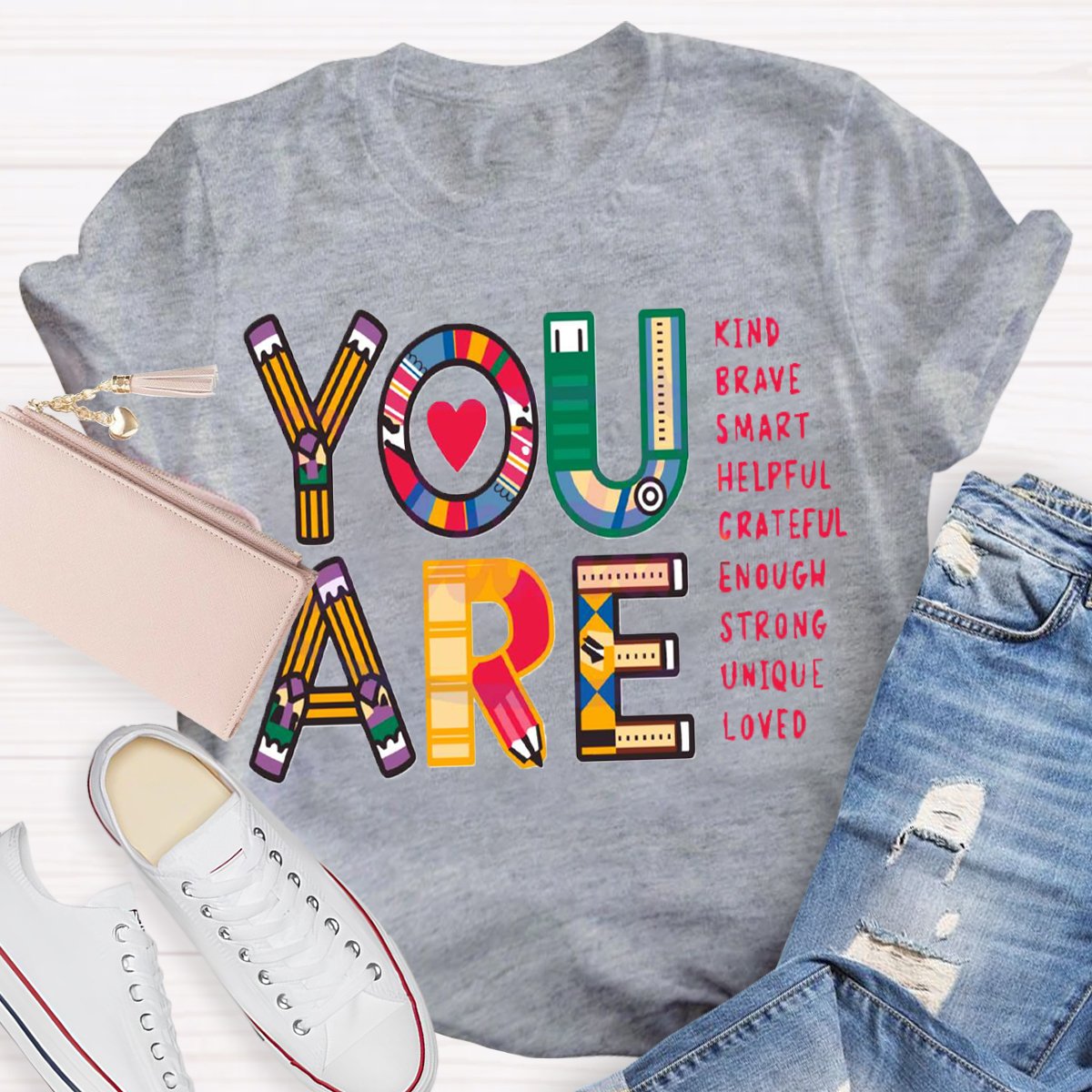 You Are A Grateful Back To School Teacher T-shirt