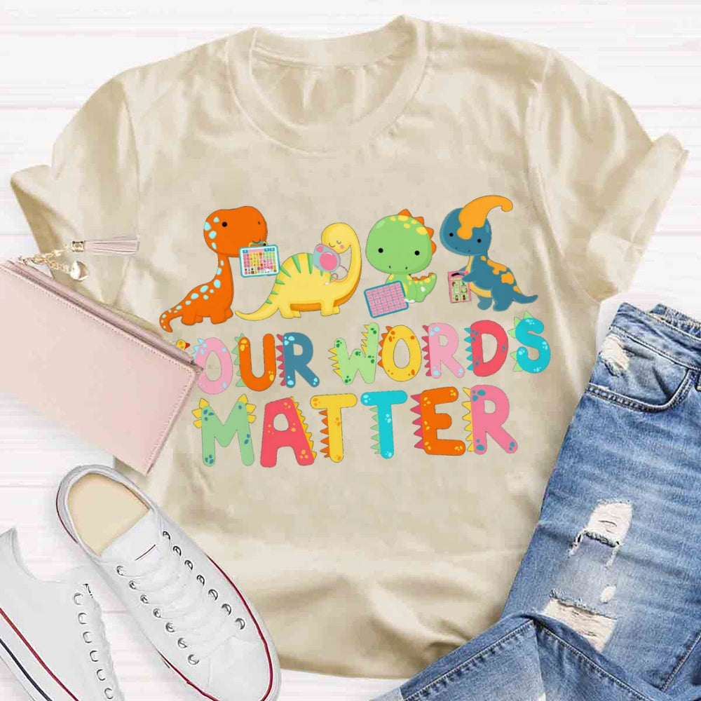 Your World Matters Dinosaur T-shirt