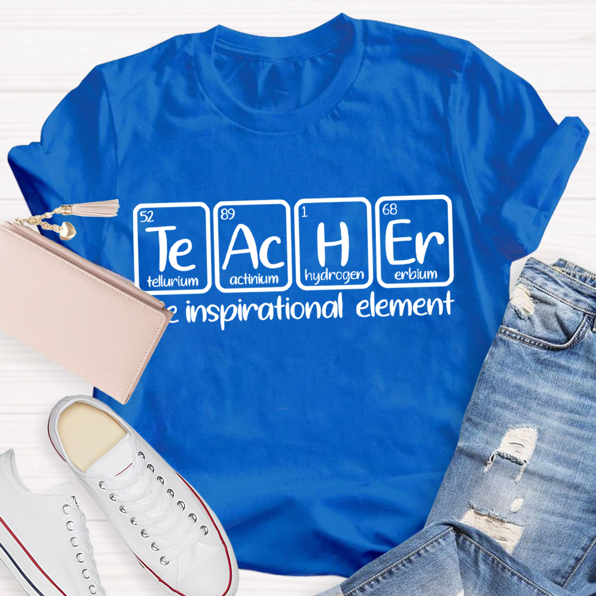 The Inspirational Element Teacher T-Shirt