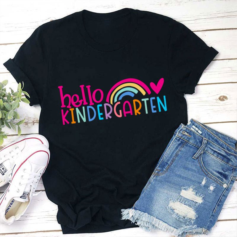 Personalized Hello Teacher T-Shirt