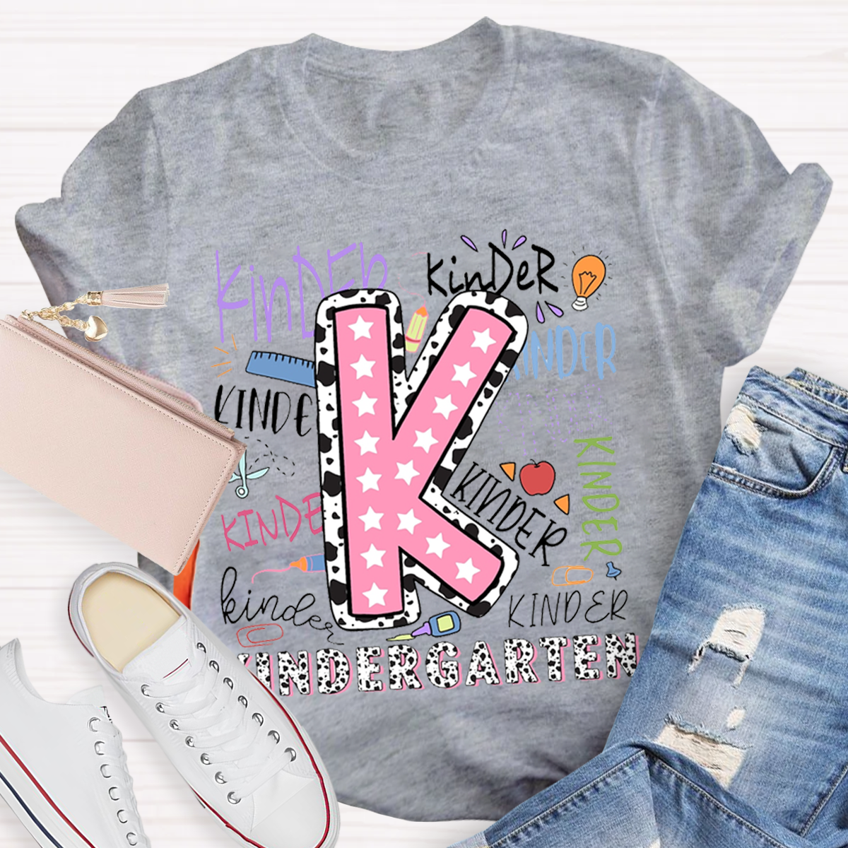 Personalized Back To School Appreciation Teacher T-shirt