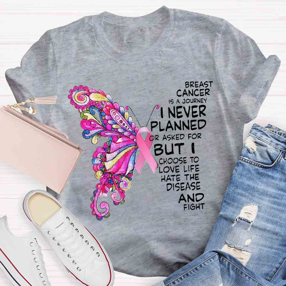 Breast Cancer Awareness Teacher T-Shirt