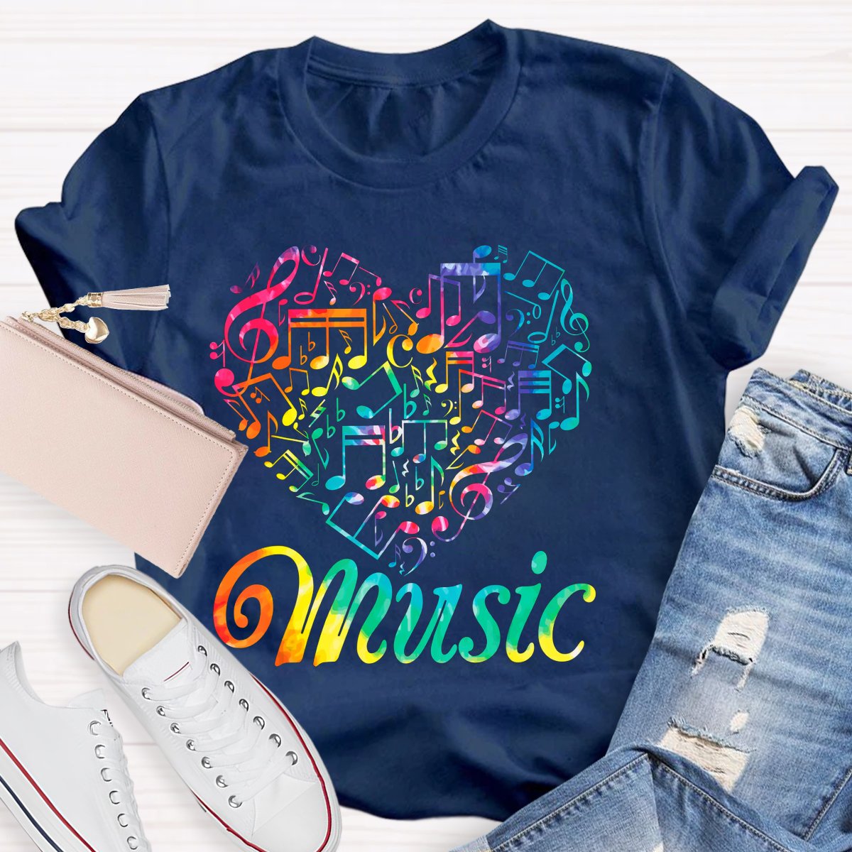 Music Heart Teacher T-Shirt