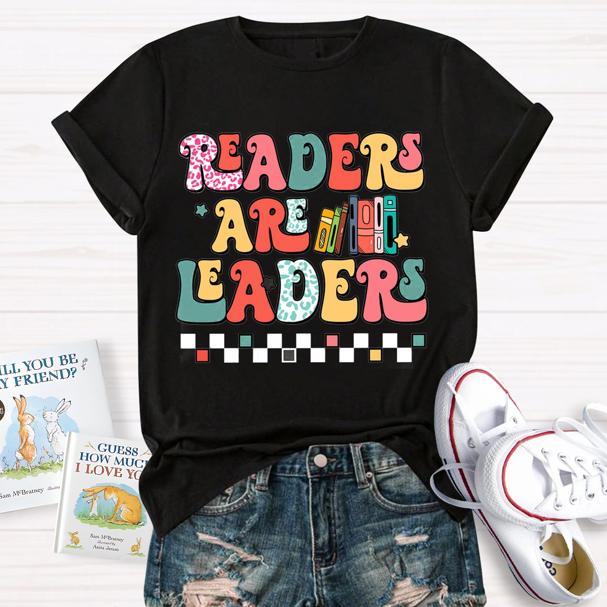 Readers Are Leaders Reading Teacher Shirt