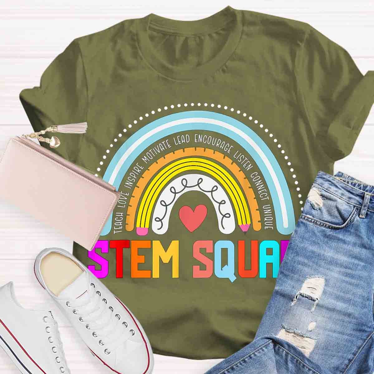 Steminist Stem Teacher Science Technology Engineering Math T Shirt