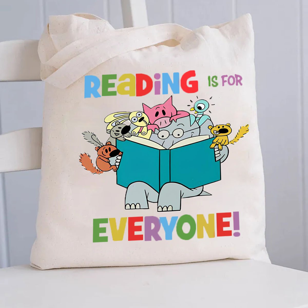Reading Is For Everyone Tote Bag