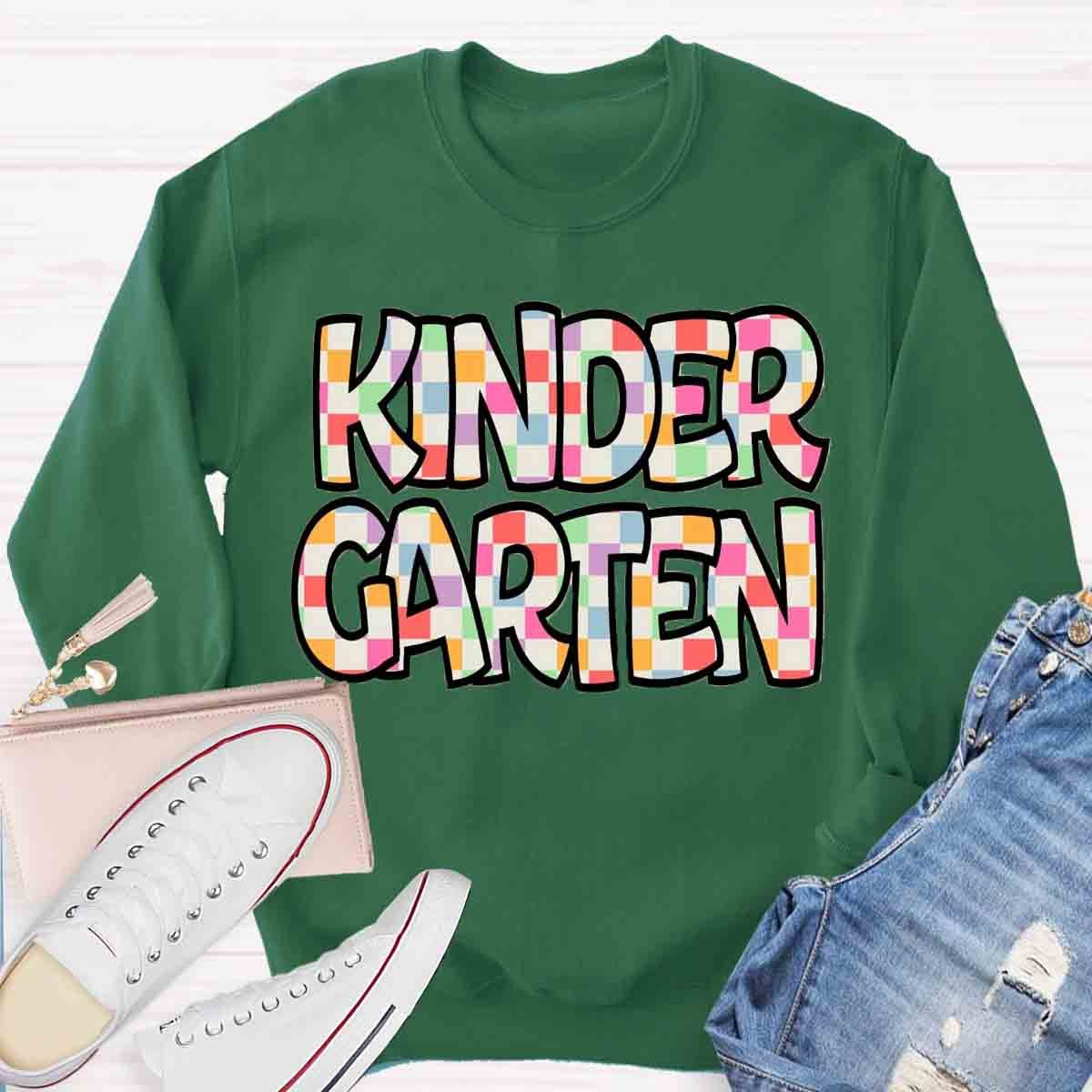 Personalized Grade Color Block Sweatshirt