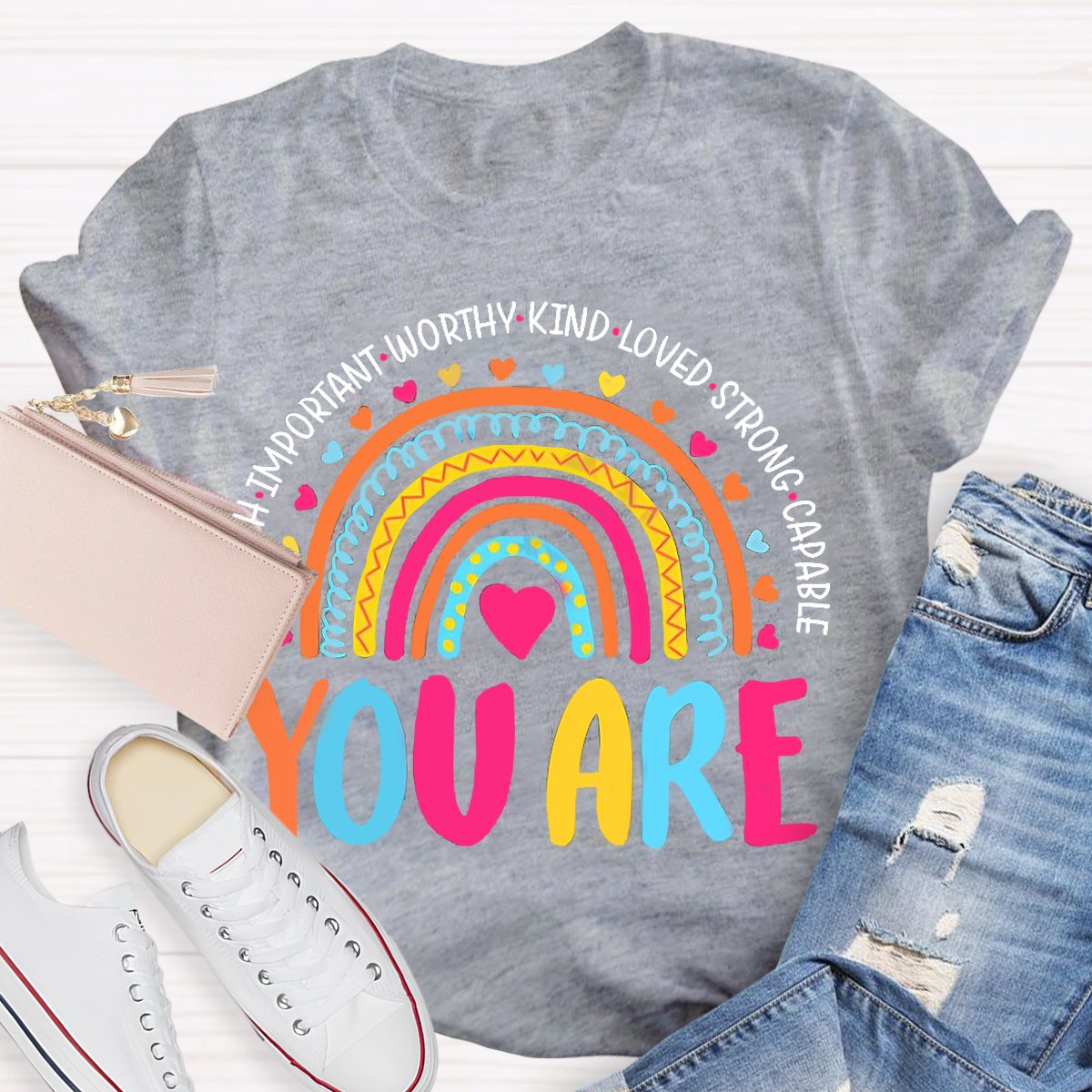 You Are Brave Kind Teachers T-Shirt