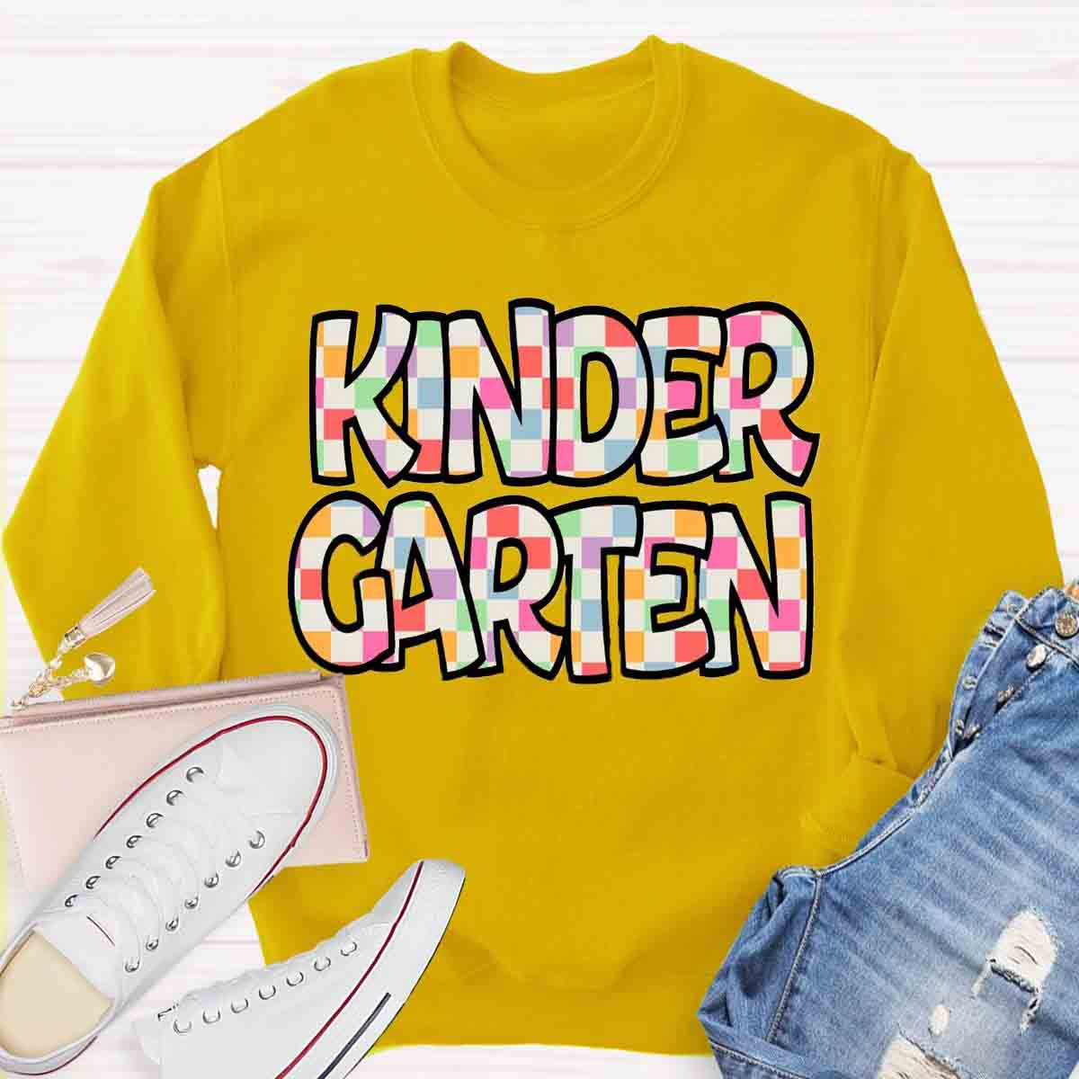 Personalized Grade Color Block Sweatshirt