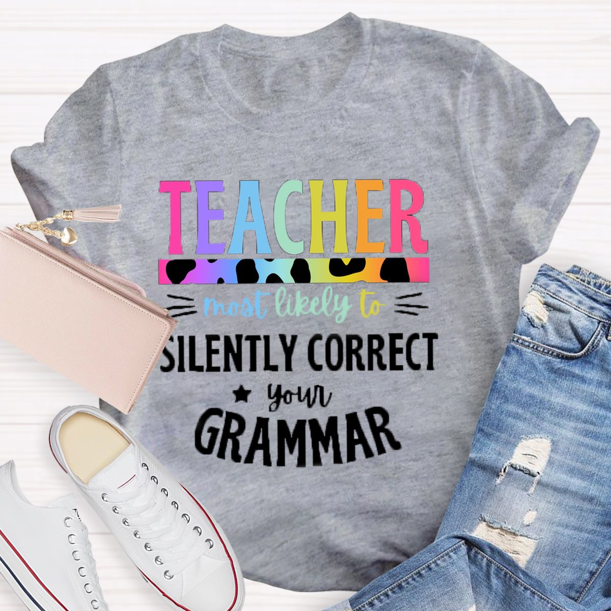 Personalized Text Teacher Group Most Likely To Shirt