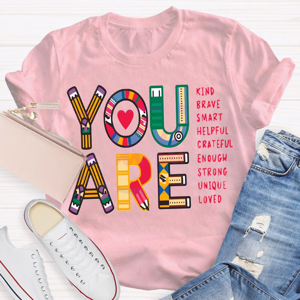 You Are A Grateful Back To School Teacher T-shirt