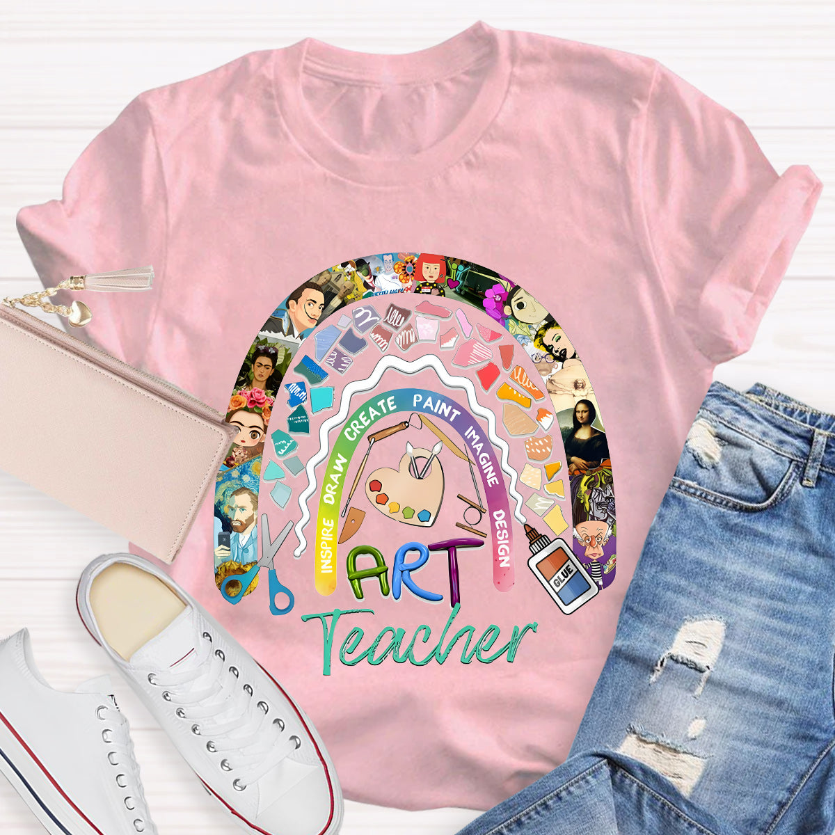 Art Teacher Design Teacher T-Shirt