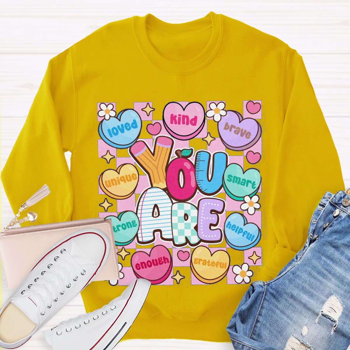 You Are Kind Smart Sweatshirt