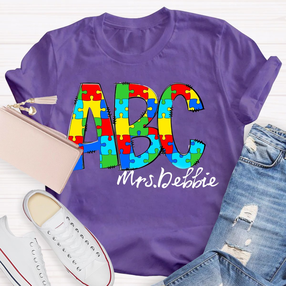 Personalized English Teachers Name Special Education T-Shirt